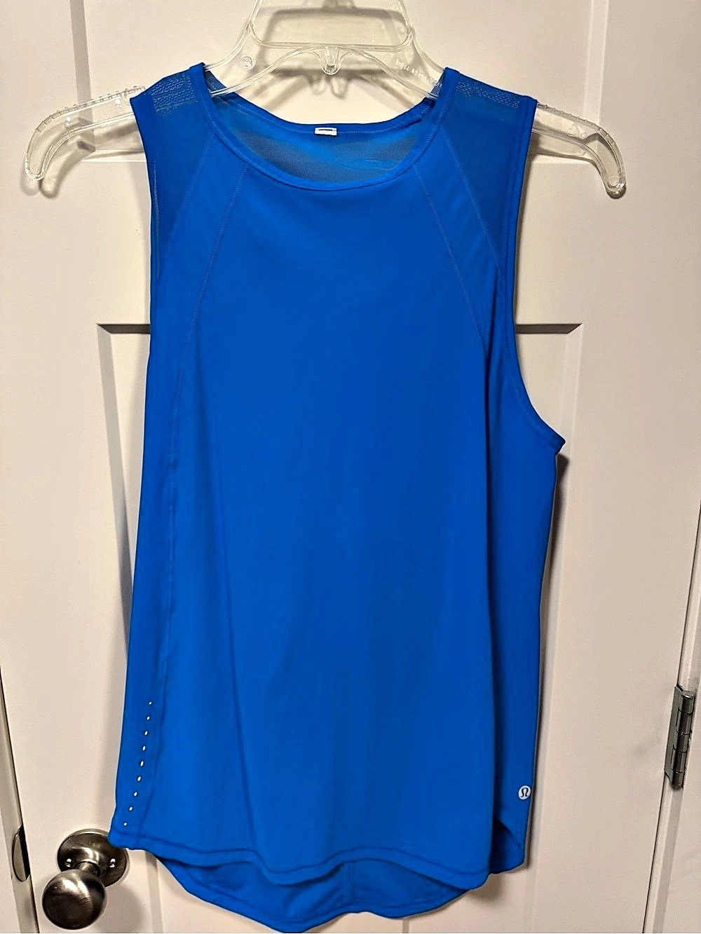 lululemon Sculpt Tank Blue Athletic Tank Top
